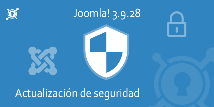 Actualización de seguridad Joomla! 3.9.28
